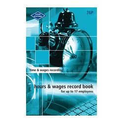 Zions Hours & Wages Book No. 76P